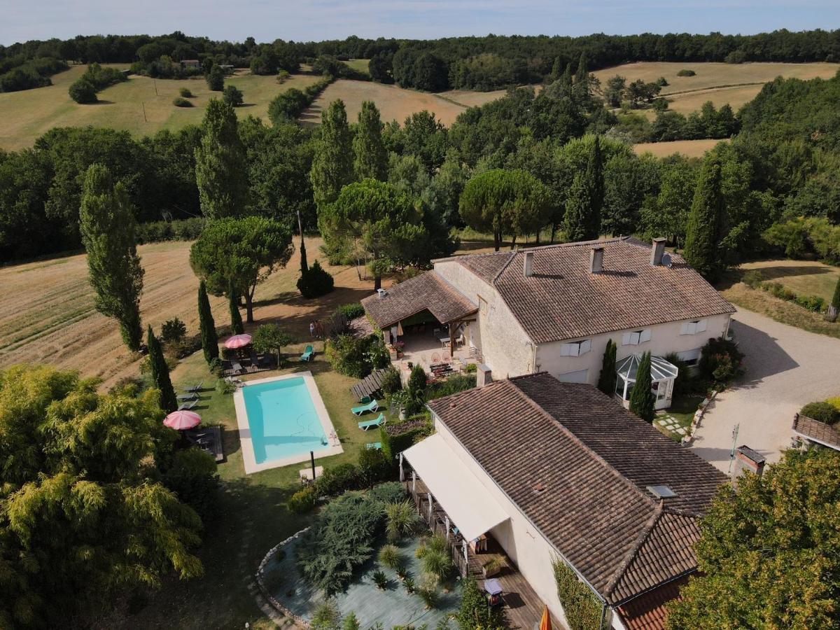 Les Tamaris Castelnau-sur-Gupie Exterior foto
